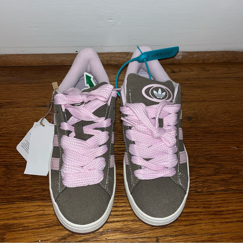 Adidas Campus 00s pink and brown, 7.5, new with tags